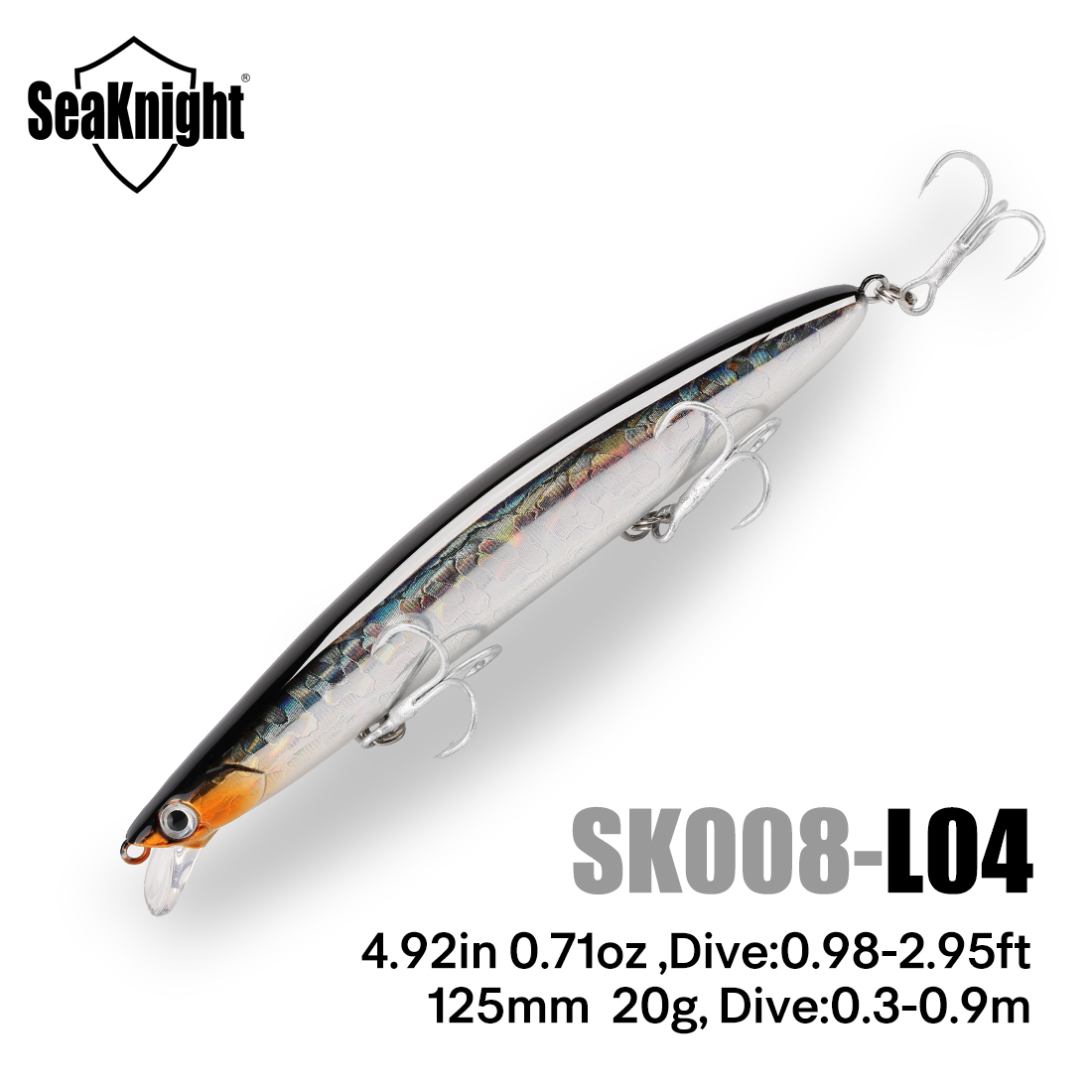 SeaKnight Brand 08 Minnow Fish - Fishing Equipment Brands review and price