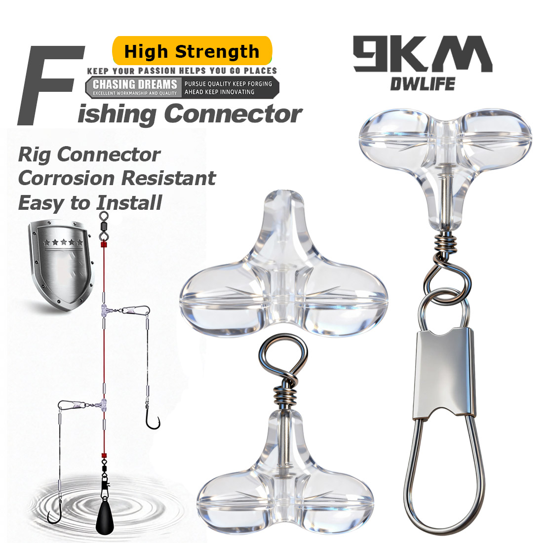 9KM T Shape Fishing Cross Bead - Fishing Equipment Cheap review and price