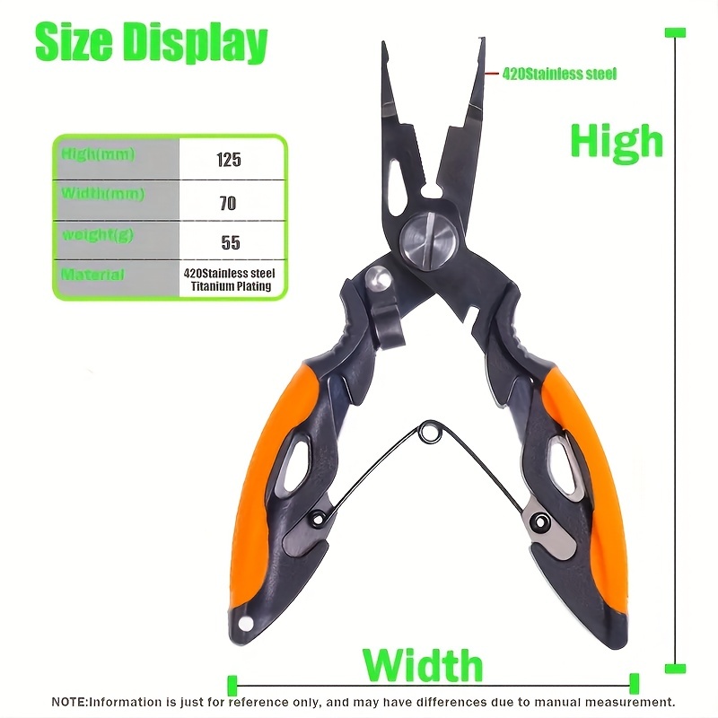 1Pcs Durable Stainless Steel F - Fishing Equipment Price review and price