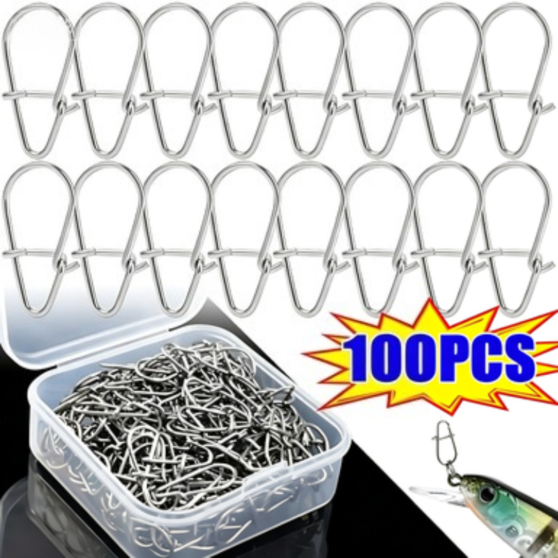 100PCS Stainless Steel Fishing - Fishing Equipment Cheap review and price