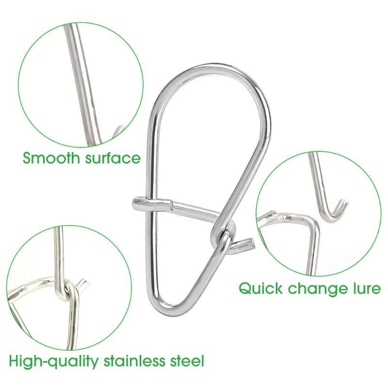 100PCS Stainless Steel Fishing - Fishing Equipment Cheap review and price